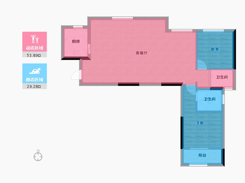 四川省-成都市-五粮液华西青城山国际康养中心-75.16-户型库-动静分区