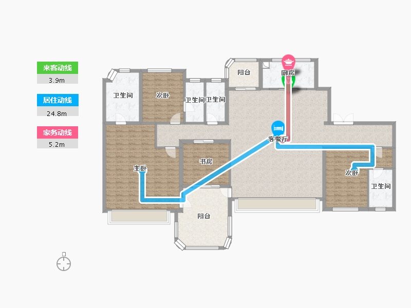 四川省-成都市-金融城锦宸府-192.00-户型库-动静线