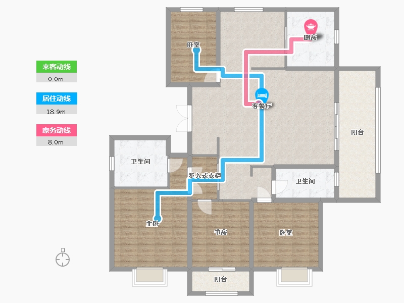 山西省-阳泉市-锦绣城2期-160.80-户型库-动静线