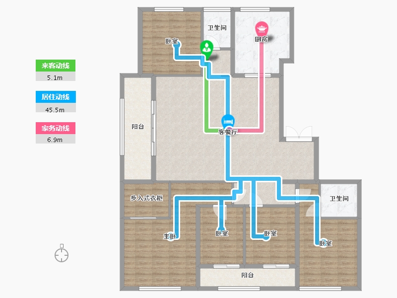 浙江省-温州市-鹿城壹号-188.00-户型库-动静线