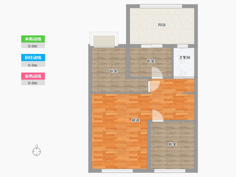 湖南省-长沙市-碧桂园御园-158.08-户型库-动静线