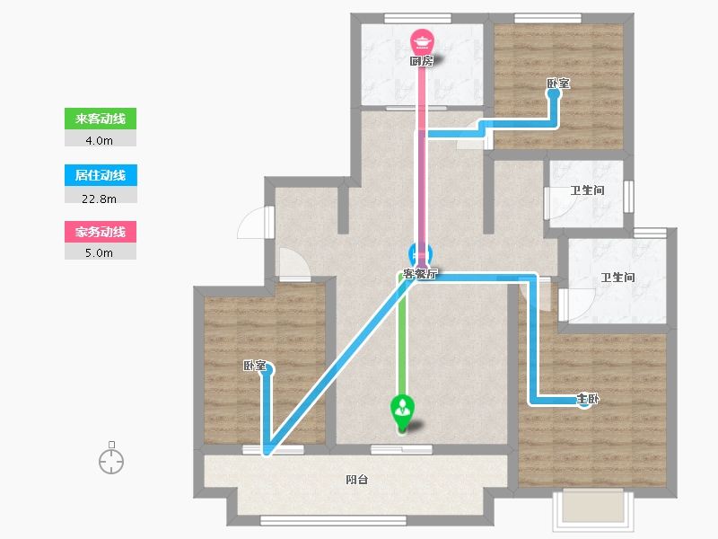 山东省-潍坊市-世茂云图-99.20-户型库-动静线