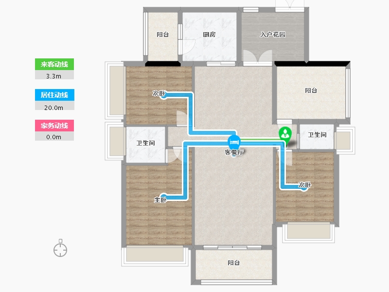 广西壮族自治区-梧州市-富城爱琴海-114.29-户型库-动静线