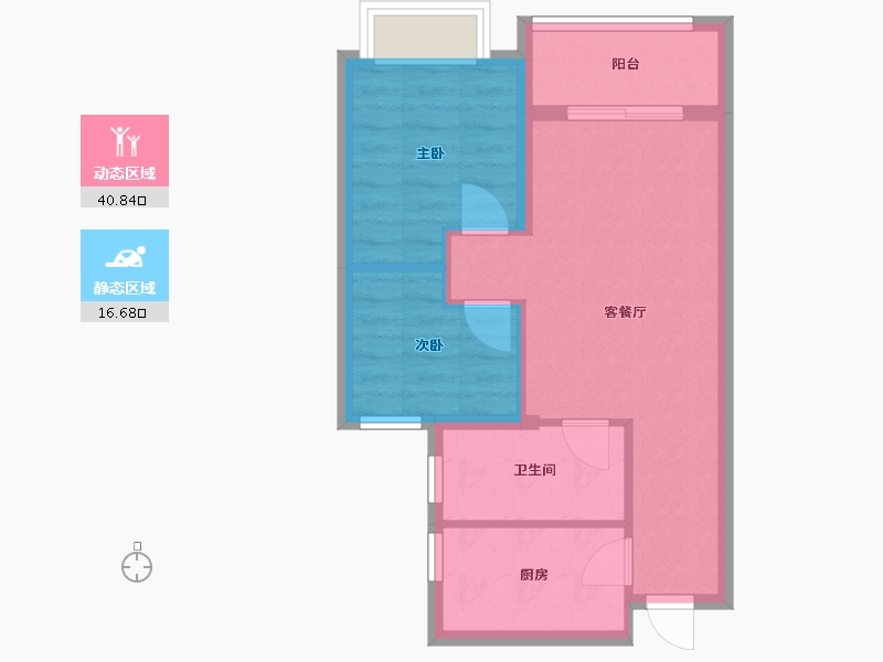 湖北省-襄阳市-汉阳学府-57.14-户型库-动静分区