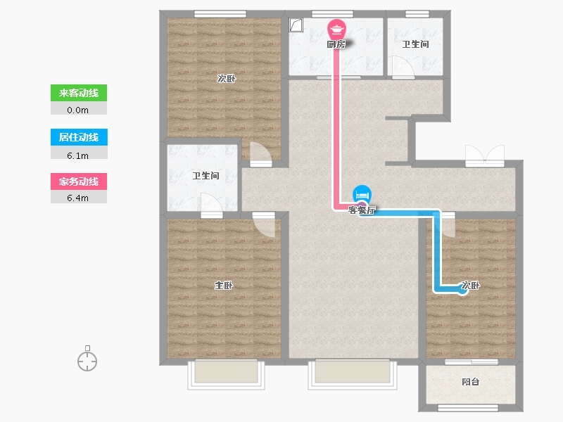 山东省-德州市-阳光一品小区建设中-126.00-户型库-动静线