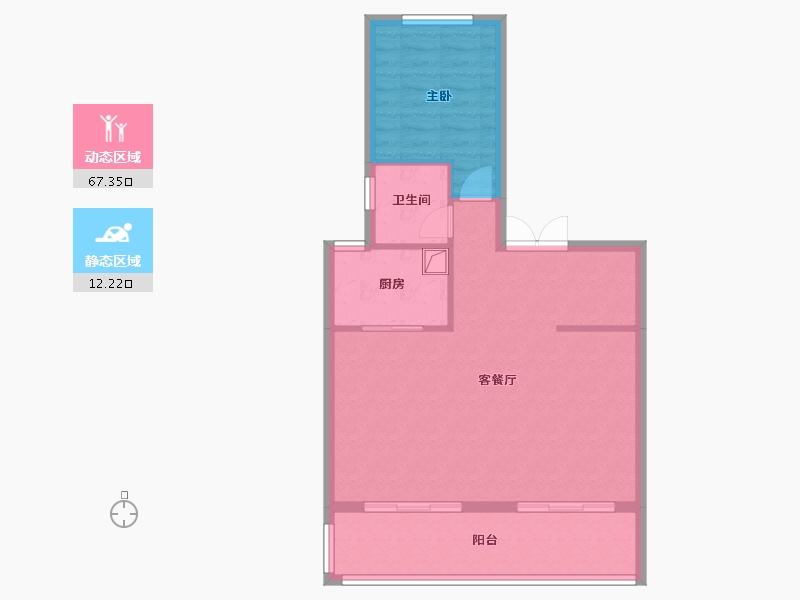 福建省-福州市-融创保利公园壹号-114.40-户型库-动静分区