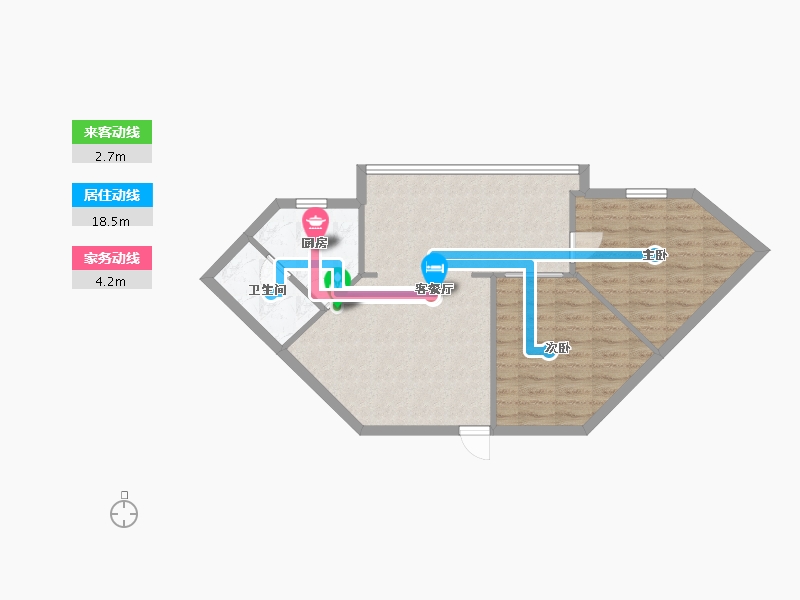 四川省-成都市-玉林南路36号院-63.00-户型库-动静线