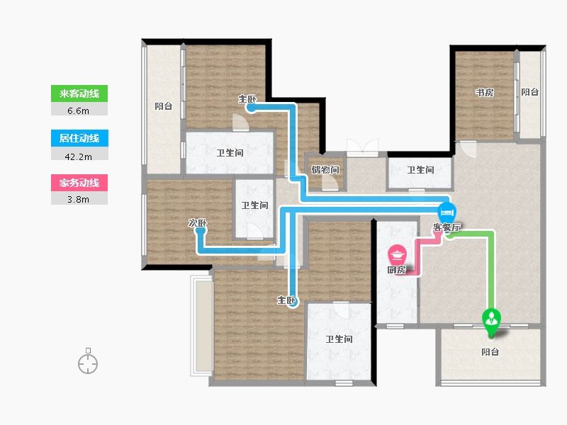 浙江省-温州市-东厦滨江上品-249.00-户型库-动静线