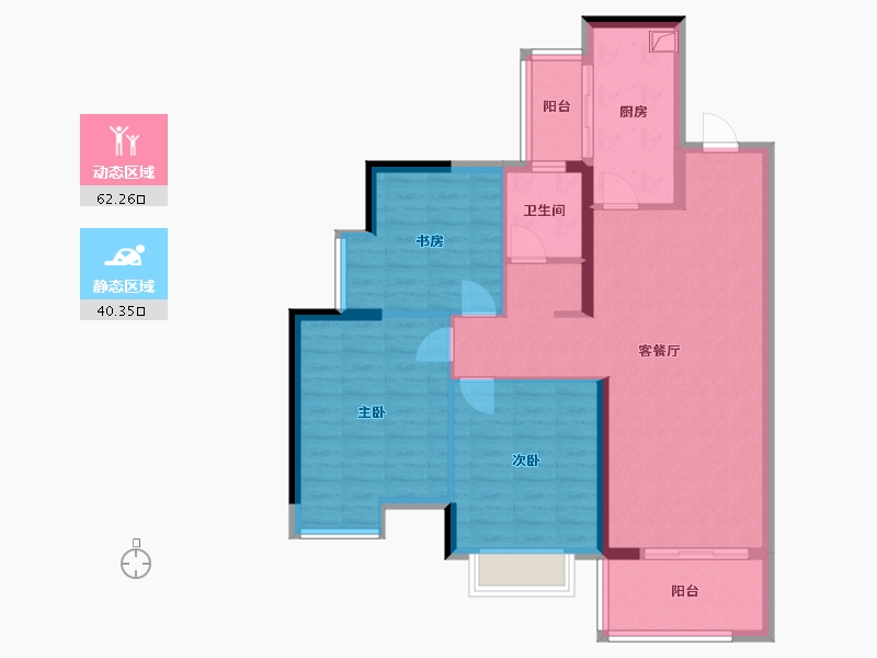 广东省-惠州市-新力睿园-92.00-户型库-动静分区