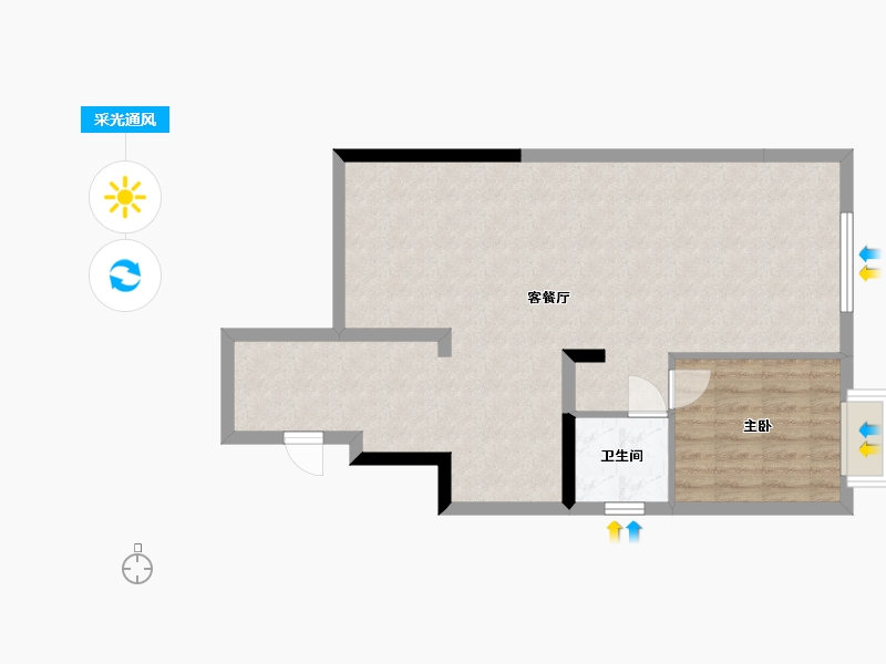 河北省-石家庄市-龙湖九里晴川-300.00-户型库-采光通风