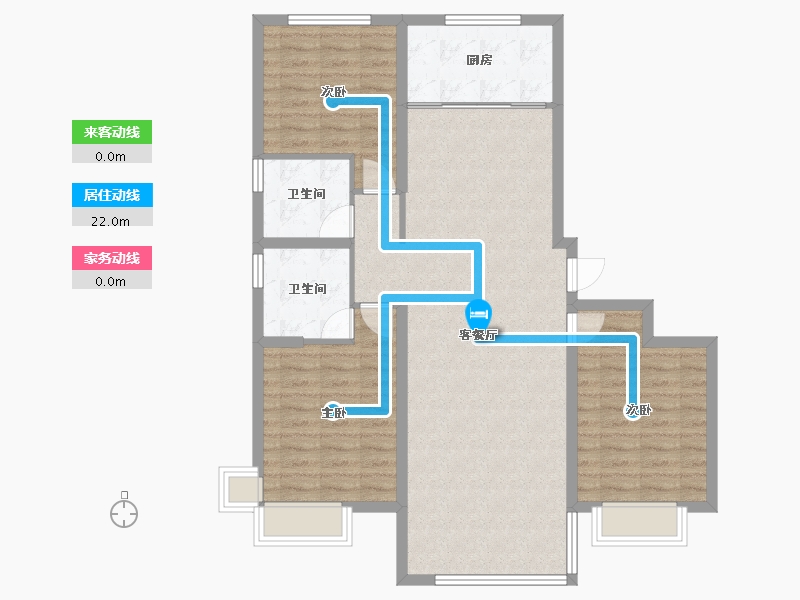 河北省-邯郸市-银河御府-100.00-户型库-动静线