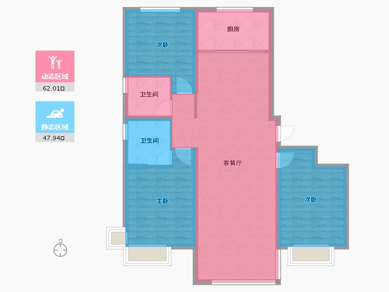 河北省-邯郸市-银河御府-100.00-户型库-动静分区