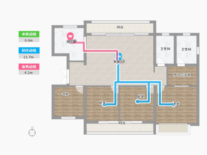 浙江省-台州市-中盛悦江府-111.20-户型库-动静线