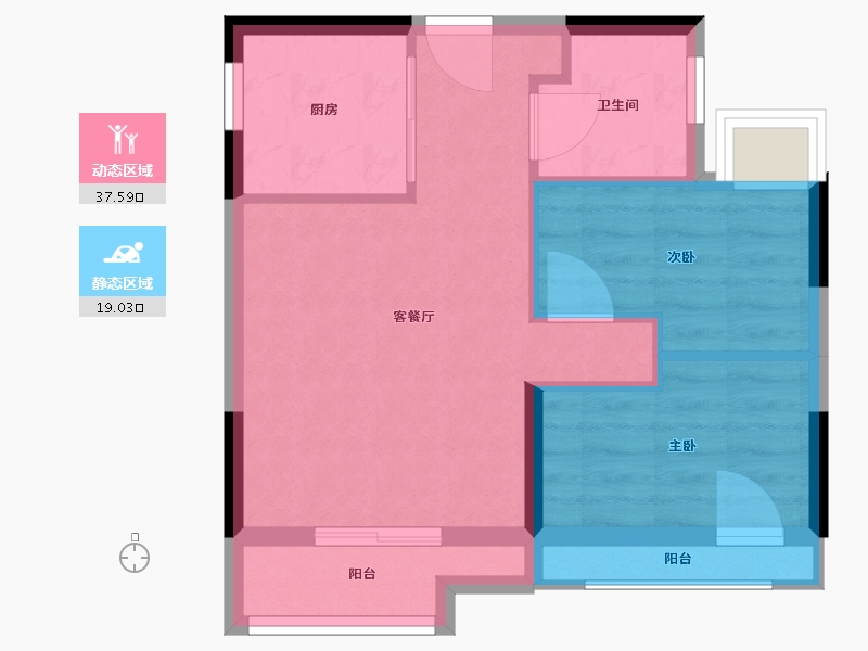 福建省-福州市-福州国贸学原-二期-50.00-户型库-动静分区