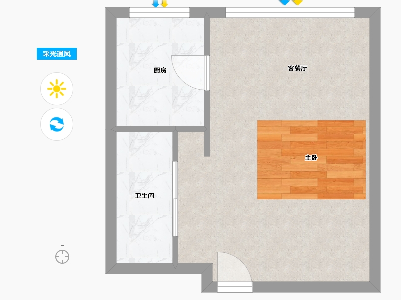 河南省-安阳市-广厦书香九里-32.50-户型库-采光通风