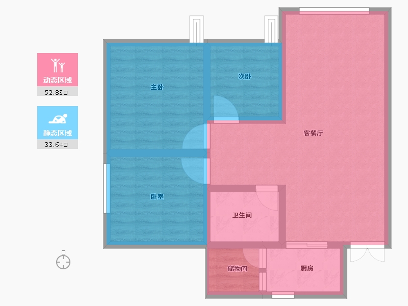 四川省-成都市-天府天玺-77.12-户型库-动静分区