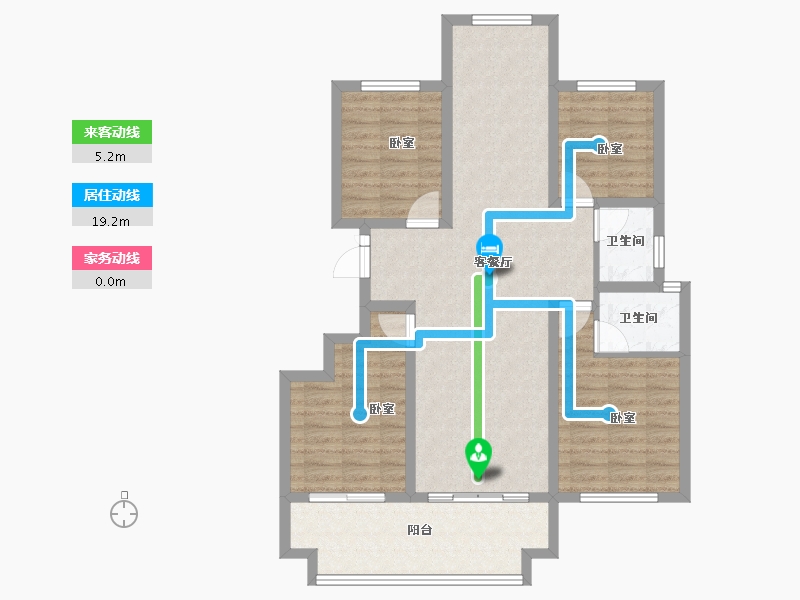 河南省-开封市-永美·尚院-95.24-户型库-动静线