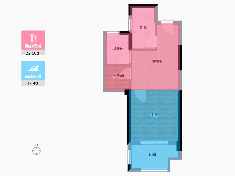 福建省-福州市-金辉碧桂园铂玥府-39.93-户型库-动静分区