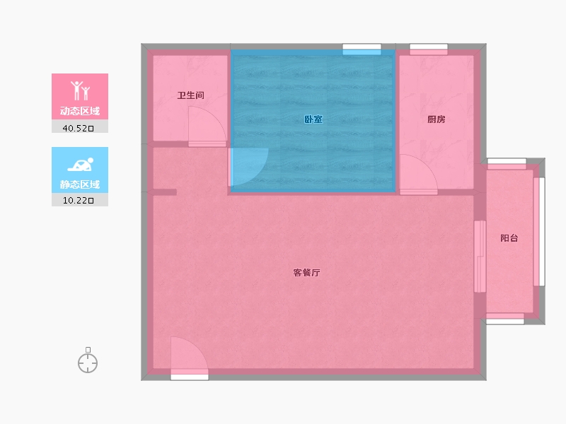 北京-北京市-西马金润家园-一区-48.00-户型库-动静分区