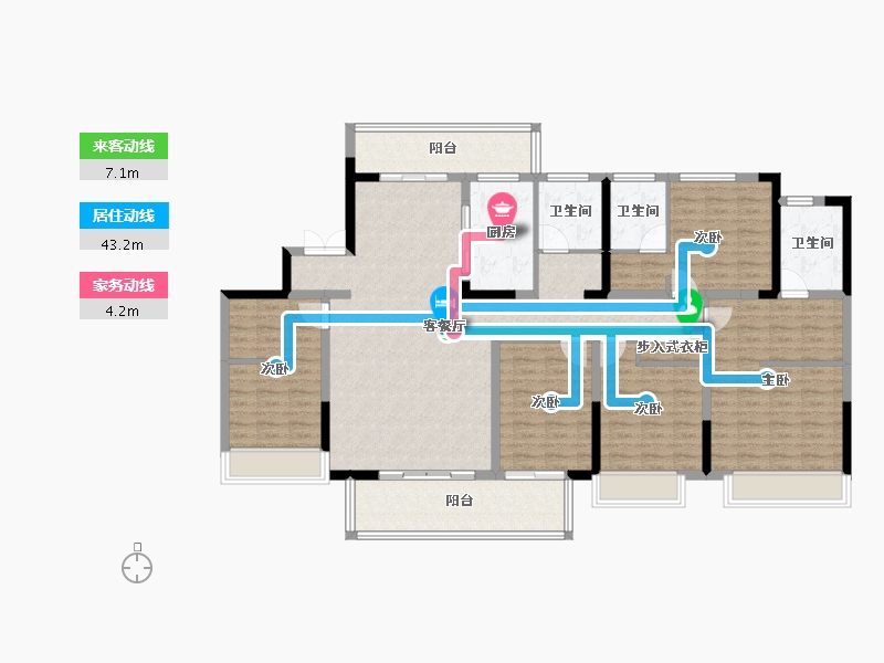 四川省-成都市-高投锦悦府-153.28-户型库-动静线