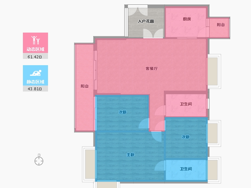 广东省-广州市-悦江上品-102.71-户型库-动静分区