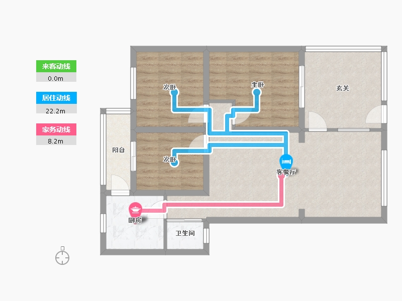 广东省-广州市-广氮新村-95.00-户型库-动静线