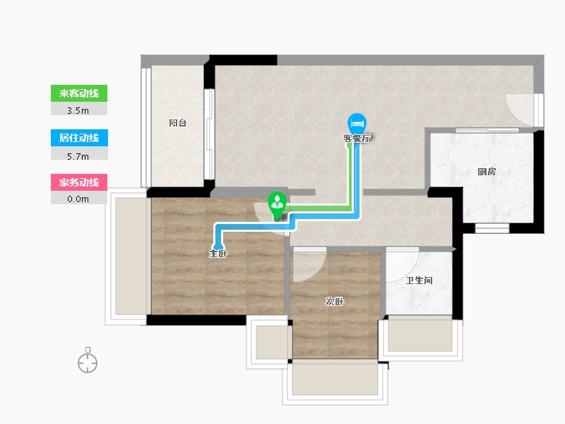 广东省-深圳市-安居凤桐苑-48.17-户型库-动静线