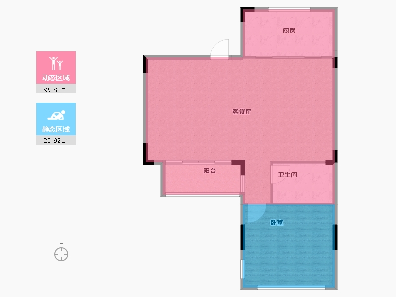 广东省-东莞市-保利阅江台-112.00-户型库-动静分区