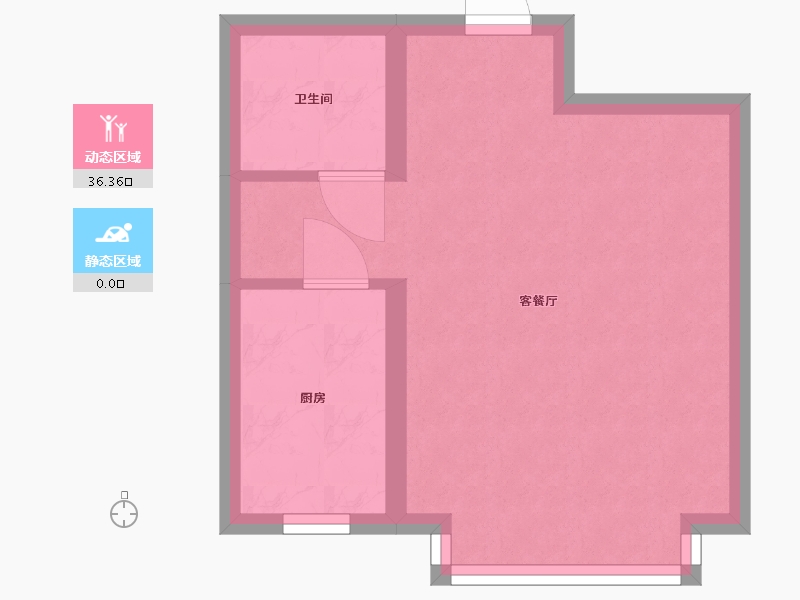 内蒙古自治区-赤峰市-航安金和学苑-32.25-户型库-动静分区