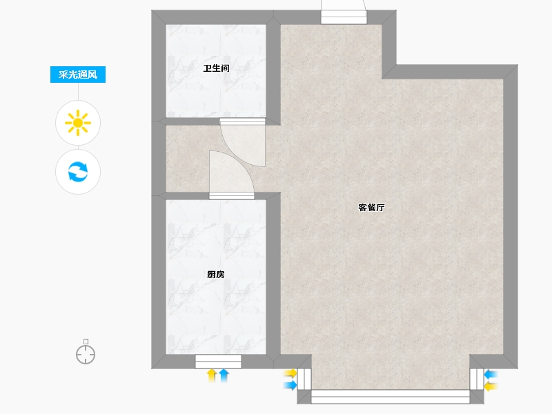 内蒙古自治区-赤峰市-航安金和学苑-32.25-户型库-采光通风