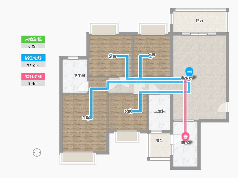 广西壮族自治区-南宁市-天池山-112.00-户型库-动静线