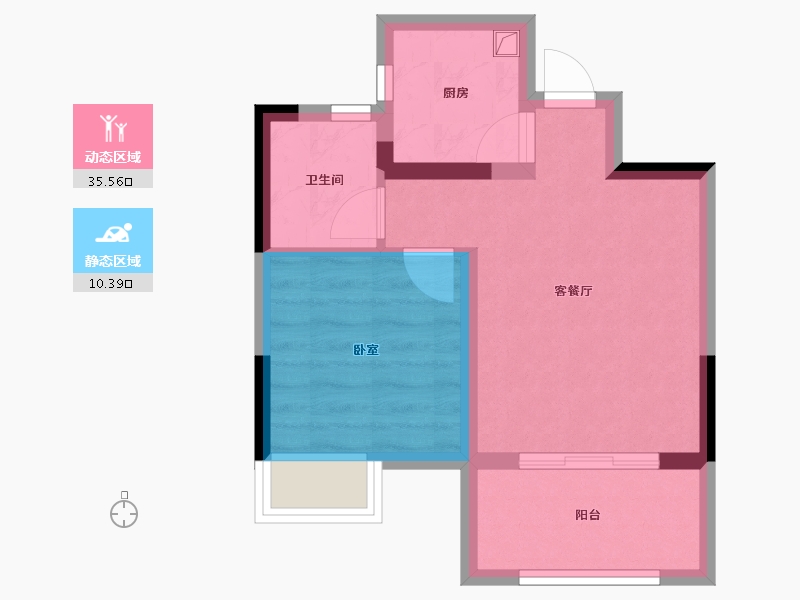 四川省-成都市-高投锦悦府-40.20-户型库-动静分区