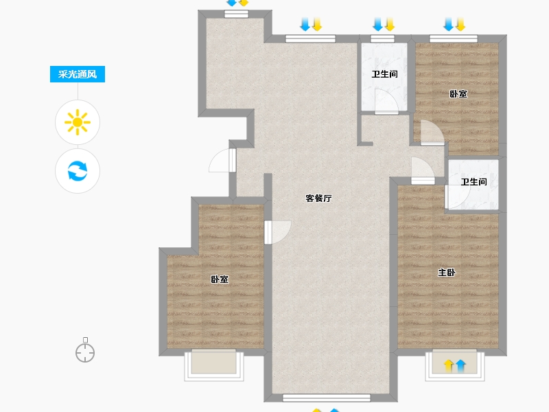 山东省-烟台市-中节能-116.00-户型库-采光通风