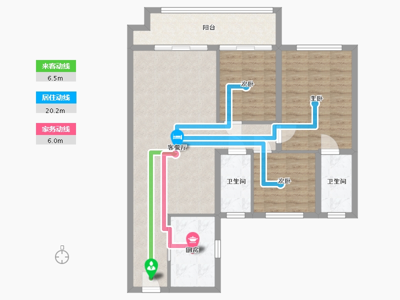 河北省-石家庄市-城建之光-98.21-户型库-动静线