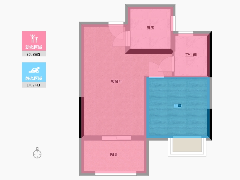 四川省-成都市-高投锦悦府-40.46-户型库-动静分区