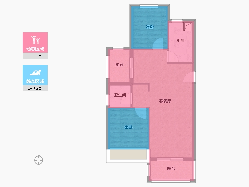 湖北省-恩施土家族苗族自治州-茅田生态旅游度假区-56.80-户型库-动静分区