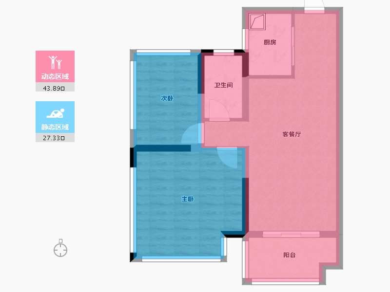 广西壮族自治区-南宁市-万丰江境-63.00-户型库-动静分区