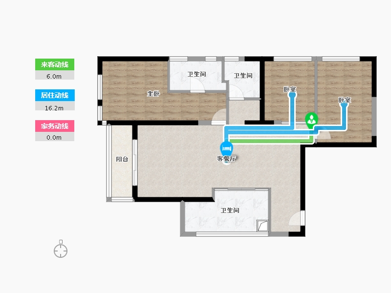 云南省-昆明市-人民路1979-96.02-户型库-动静线