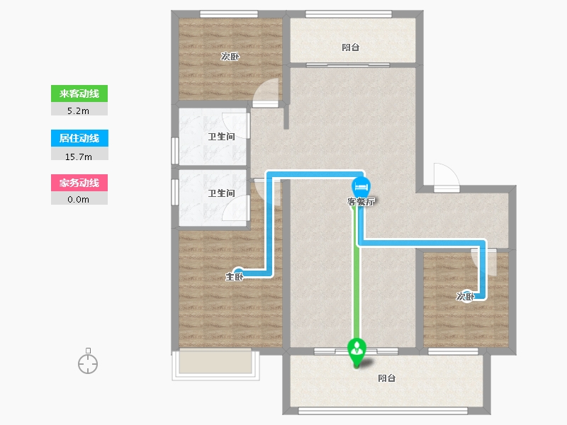 河南省-濮阳市-学府玖号院-107.20-户型库-动静线