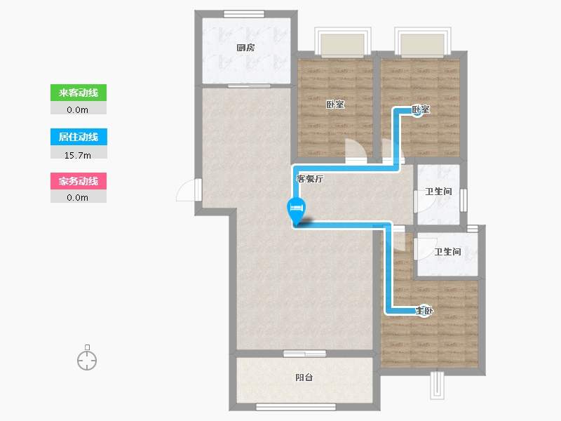 江西省-赣州市-杨梅康居4期-99.82-户型库-动静线