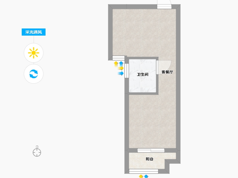 广东省-深圳市-安居鸣鹿苑-25.35-户型库-采光通风