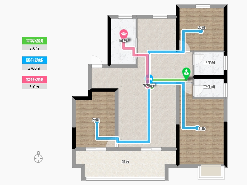 河南省-安阳市-嘉洲城天和府-103.00-户型库-动静线