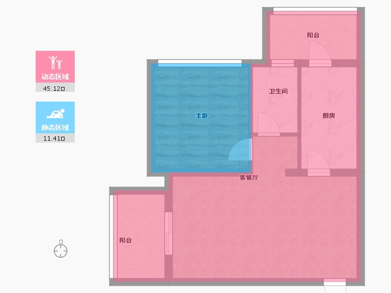 河南省-安阳市-广厦书香九里-50.00-户型库-动静分区