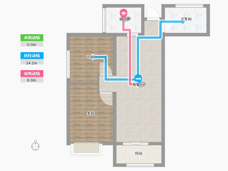 河南省-安阳市-广厦书香九里-77.01-户型库-动静线