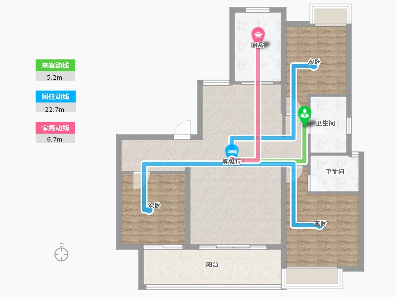 江西省-上饶市-湖城春晓-106.00-户型库-动静线