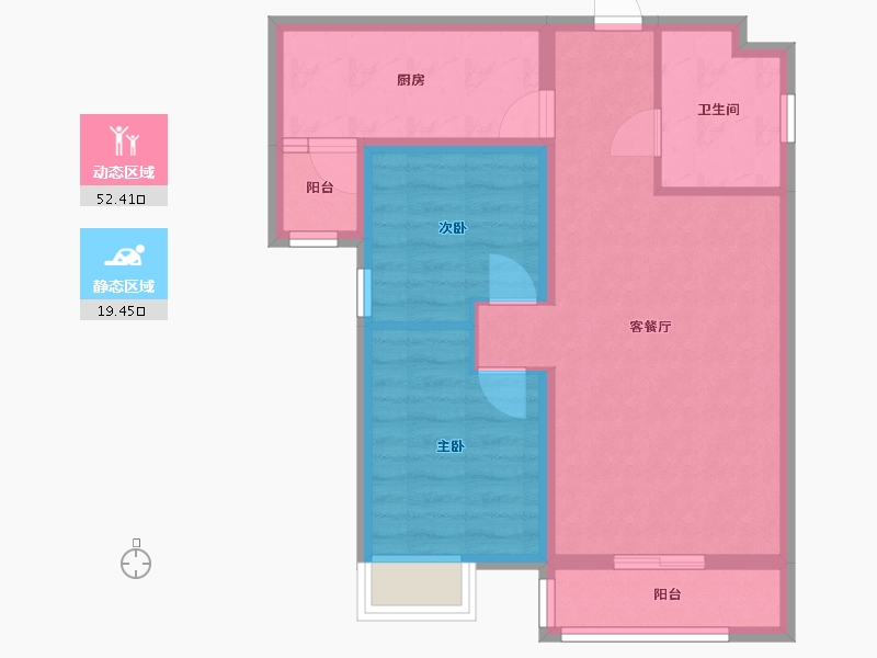 河北省-承德市-和润新城润园-85.00-户型库-动静分区