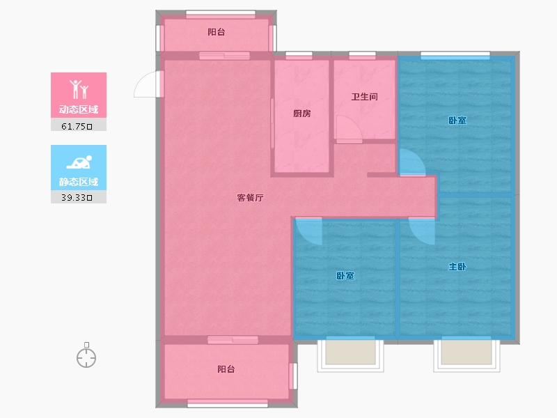 山东省-聊城市-上品嘉园-92.00-户型库-动静分区