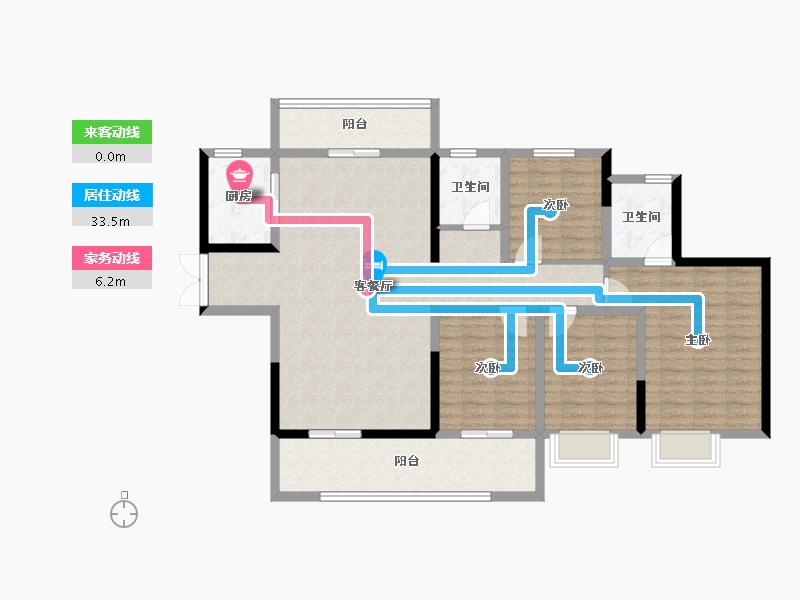 四川省-成都市-高投锦悦府-120.58-户型库-动静线