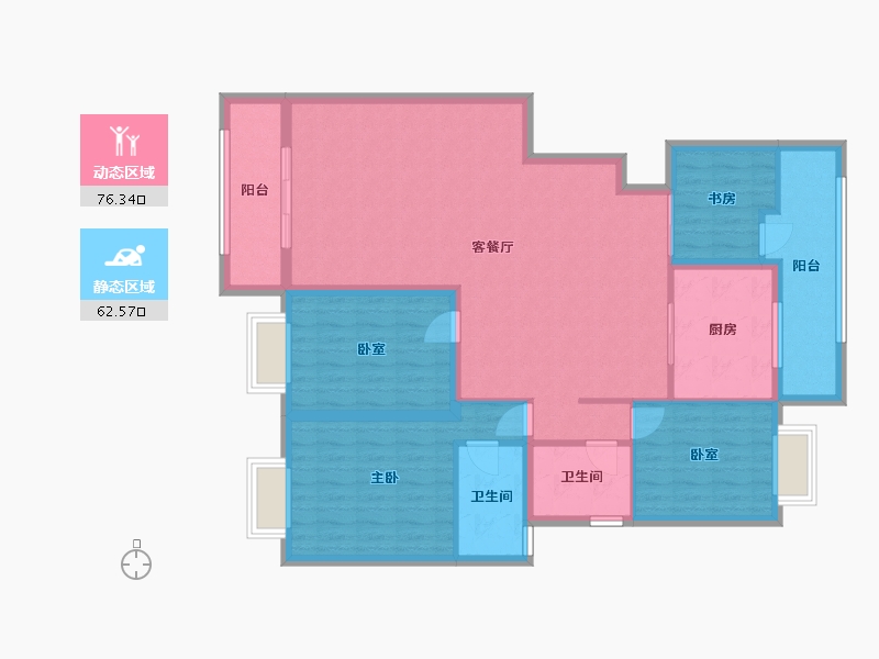 广西壮族自治区-南宁市-马来西亚园-220.00-户型库-动静分区