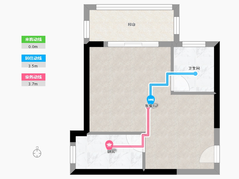 福建省-泉州市-湖璟天城-36.80-户型库-动静线